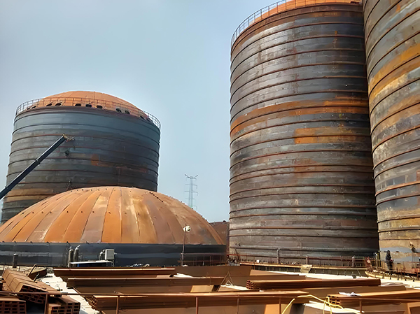 宁阳焦粉钢板仓